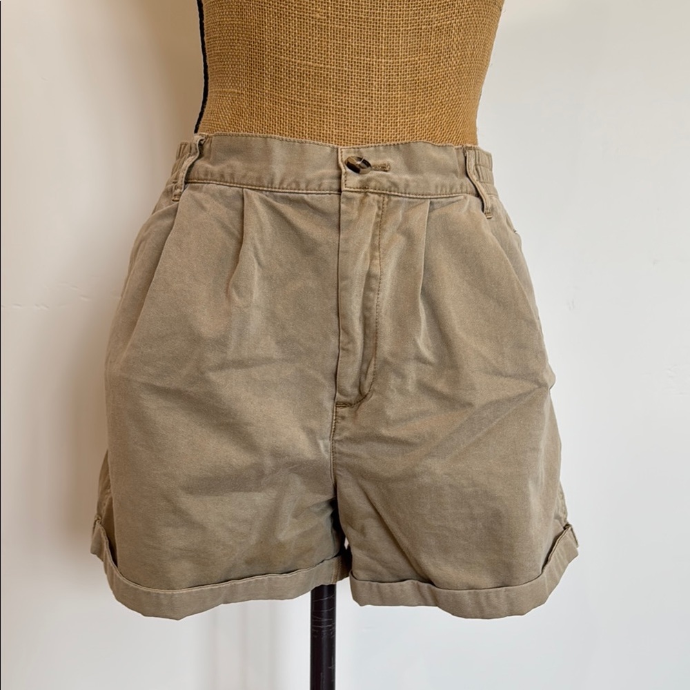 BDG Tan Bermudas High-Waisted Shorts